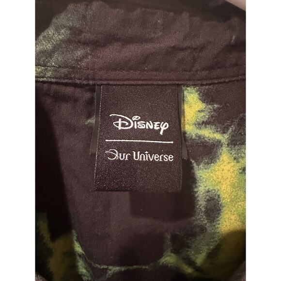 Disney Park NBC Nightmare Before Christmas Oogie Boogie Button Down Camp Shirt M - Picture 4 of 4